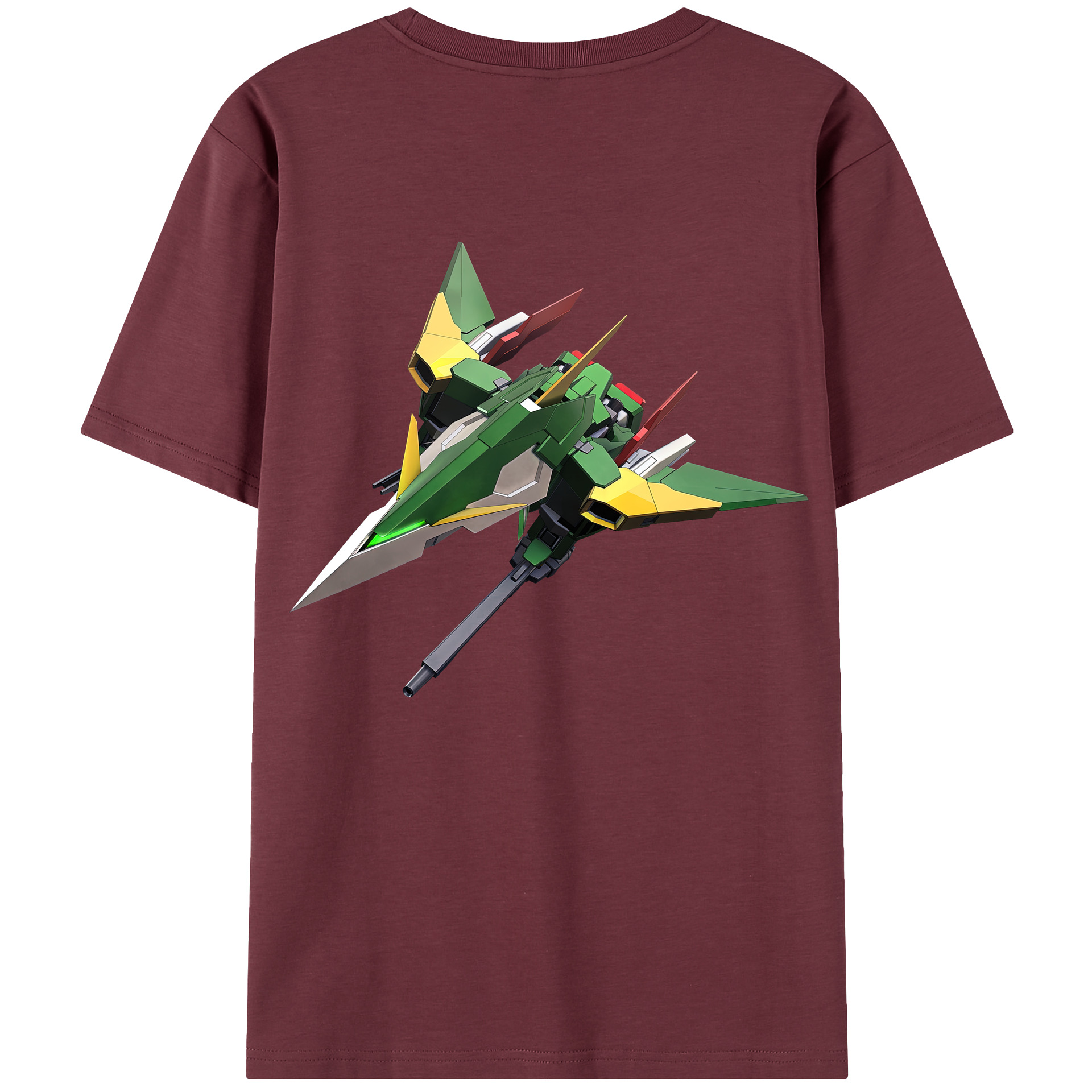 （画像用） 機動戦士ガンダム Mobile Suit Gundam 綿100％半袖Tシャツ（背面プリント）